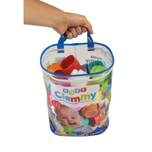 Picture of Clementoni Baby Clemmy Soft Blocks 40 pcs Bag